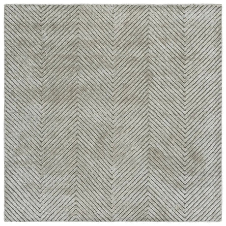 Safavieh Glamour 6'-0" x 6'-0" Rug in Silver