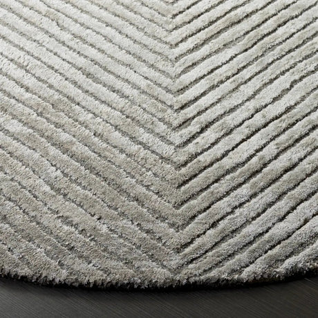 Safavieh Glamour 6'-0" x 6'-0" Rug in Silver