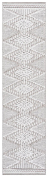 Safavieh Global 600 2'-0" x 8'-0" Rug in Grey / Ivory
