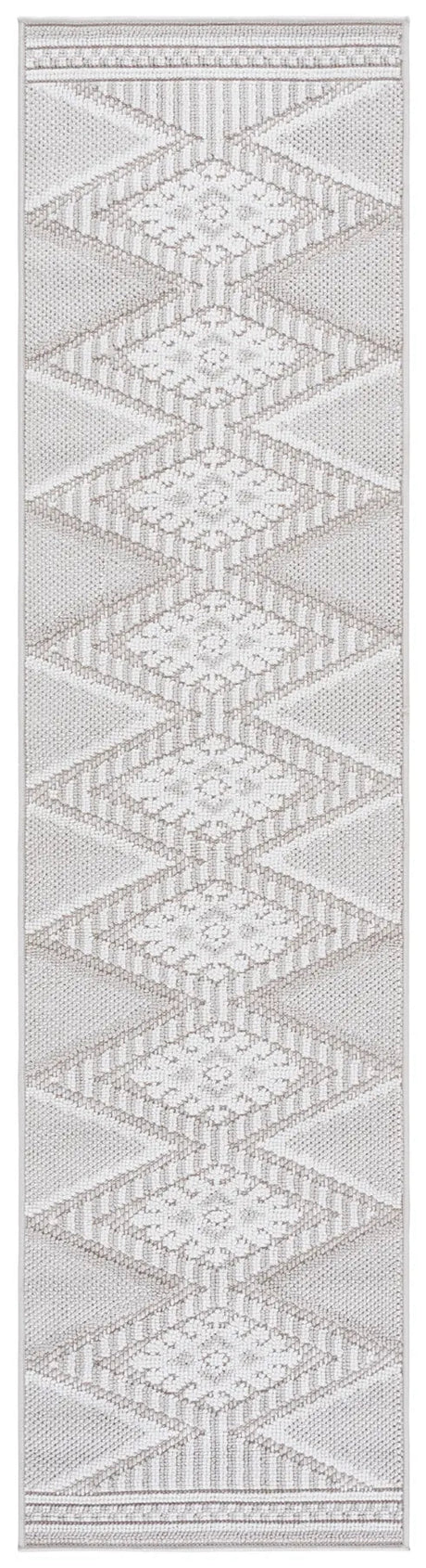 Safavieh Global 600 2'-0" x 8'-0" Rug in Grey / Ivory