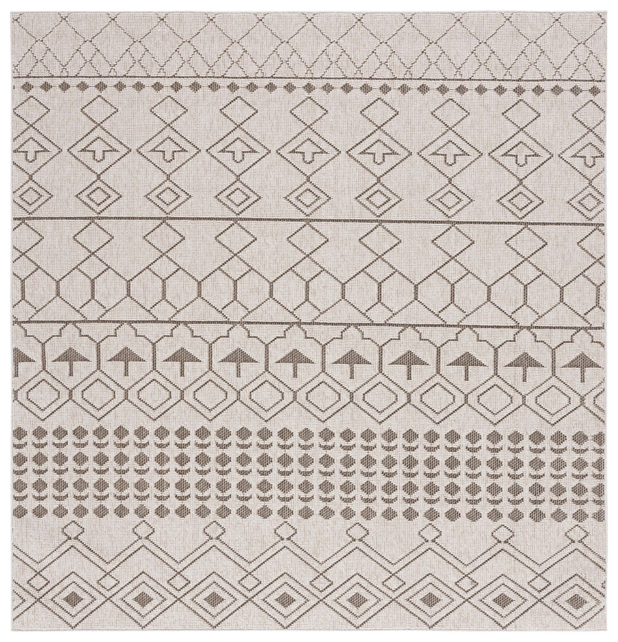 Safavieh Global Glb212B Beige/Dark Beig Rug - Safavieh - glb212b - 7sq
