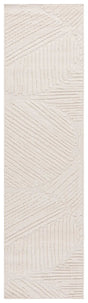 Safavieh Global 2'-2" x 8'-0" Rug in Light Beige / Ivory