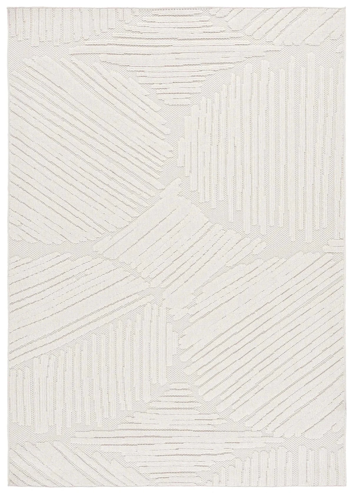 Safavieh Global 4'-0" x 6'-0" Rug in Light Beige / Ivory