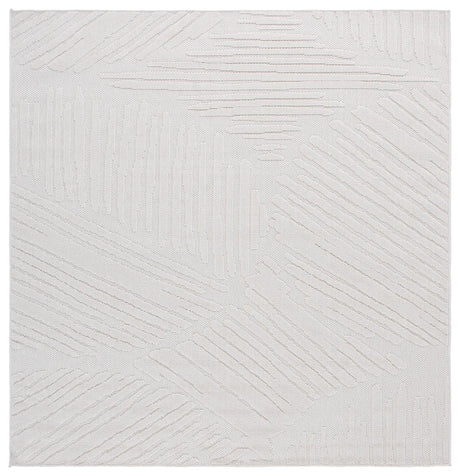Safavieh Global 6'-7" x 6'-7" Rug in Light Beige / Ivory