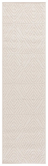 Safavieh Global 2'-2" x 8'-0" Rug in Light Beige / Ivory