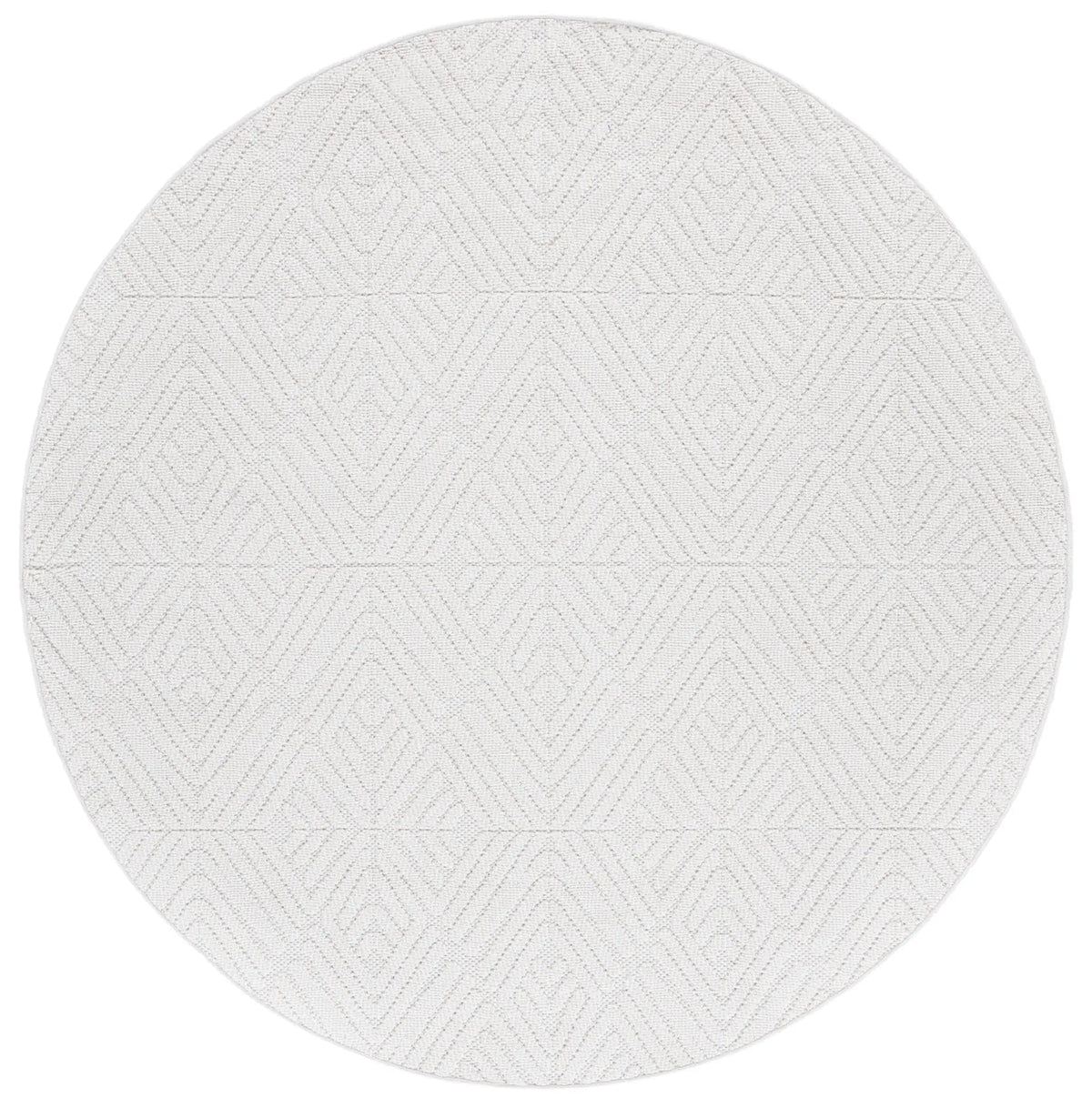 Safavieh Global 6'-7" x 6'-7" Rug in Light Beige / Ivory