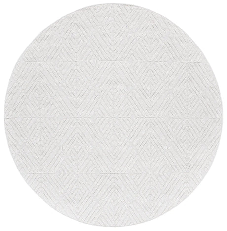Safavieh Global 6'-7" x 6'-7" Rug in Light Beige / Ivory