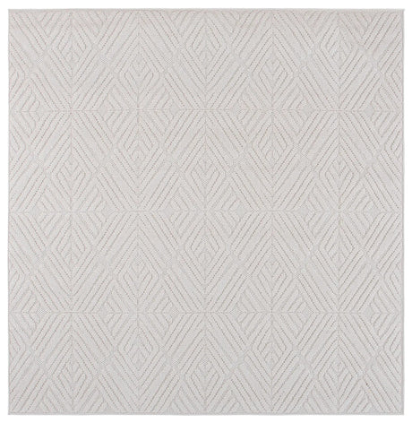 Safavieh Global 6'-7" x 6'-7" Rug in Light Beige / Ivory