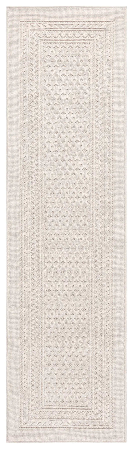 Safavieh Global 2'-2" x 8'-0" Rug in Light Beige / Ivory