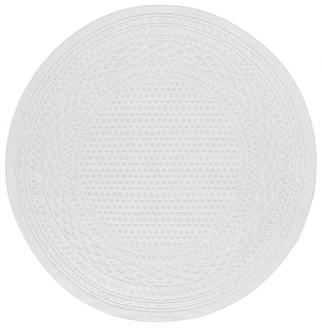 Safavieh Global 6'-7" x 6'-7" Rug in Light Beige / Ivory