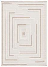 Safavieh Global 4'-0" x 6'-0" Rug in Light Beige / Beige