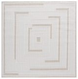 Safavieh Global 6'-7" x 6'-7" Rug in Light Beige / Beige