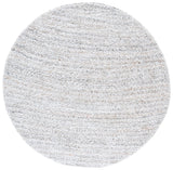 Safavieh Glory Shag 6'-0" x 6'-0" Rug in Ivory / Beige