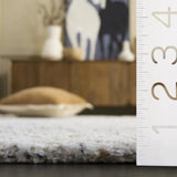 Safavieh Glory Shag 4'-0" x 6'-0" Rug in Ivory / Beige
