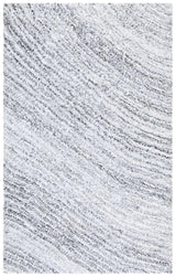 Safavieh Glory Shag 4'-0" x 6'-0" Rug in Ivory / Grey