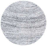 Safavieh Glory Shag 6'-0" x 6'-0" Rug in Ivory / Grey