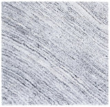 Safavieh Glory Shag 6'-0" x 6'-0" Rug in Ivory / Grey