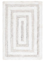 Safavieh Glory Shag 4'-0" x 6'-0" Rug in Ivory / Beige