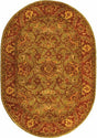 Safavieh Golden Jaipur gj250a Green / Rust Rugs - Safavieh - gj250a - 24ov