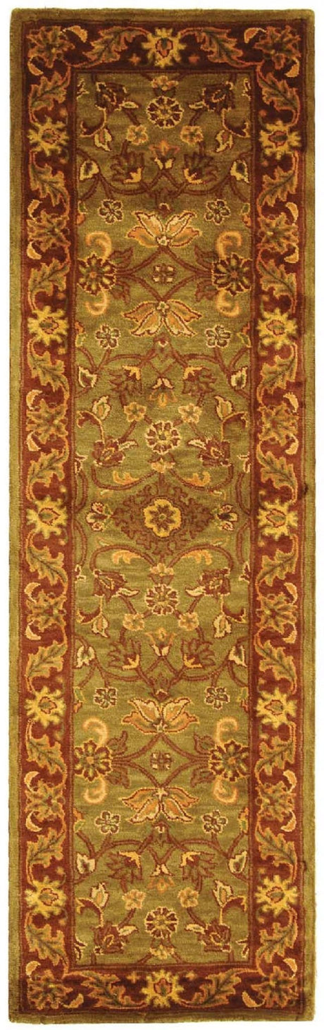 Safavieh Golden Jaipur gj250a Green / Rust Rugs - Safavieh - gj250a - 28