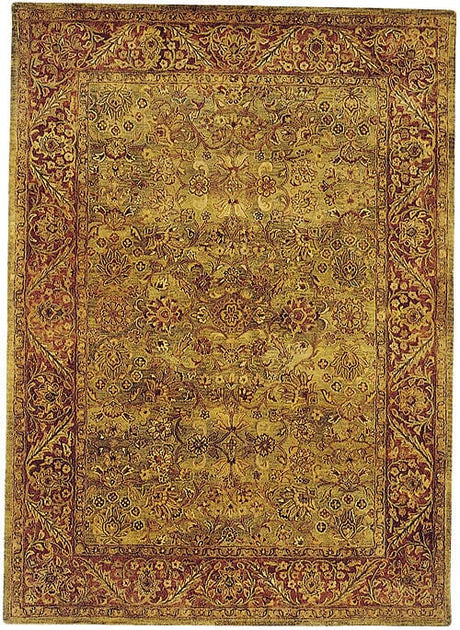 Safavieh Golden Jaipur gj250a Green / Rust Rugs - Safavieh - gj250a - 4r