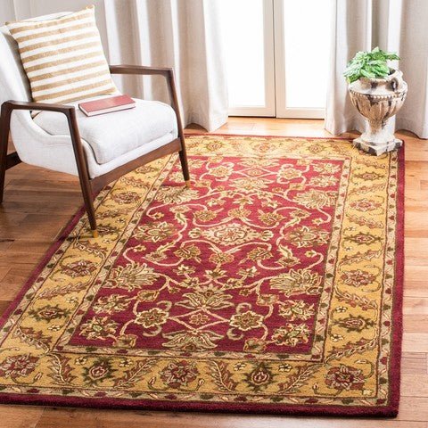 Safavieh Golden Jaipur Gj250C Burgundy / Gold Rugs - Safavieh - gj250c - 2