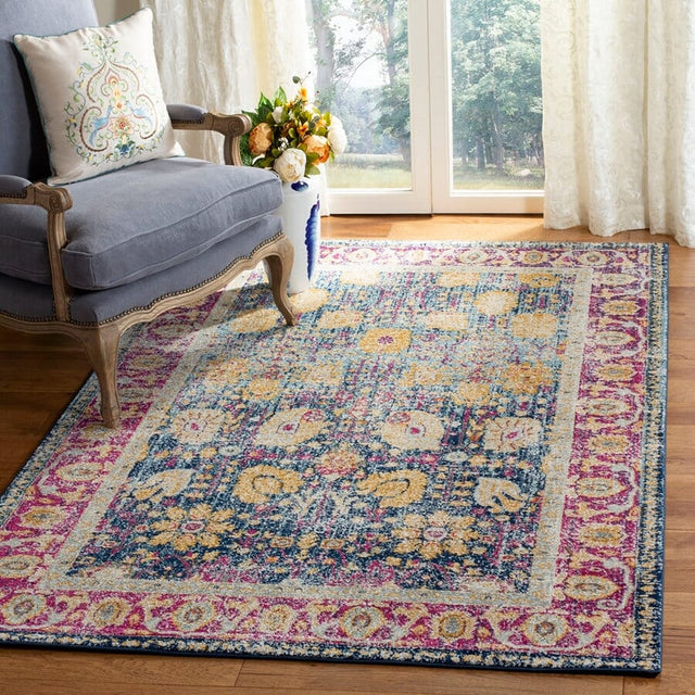 Safavieh Granada Gra350A Blue / Fuchsia Rugs - Safavieh - gra350a - 3