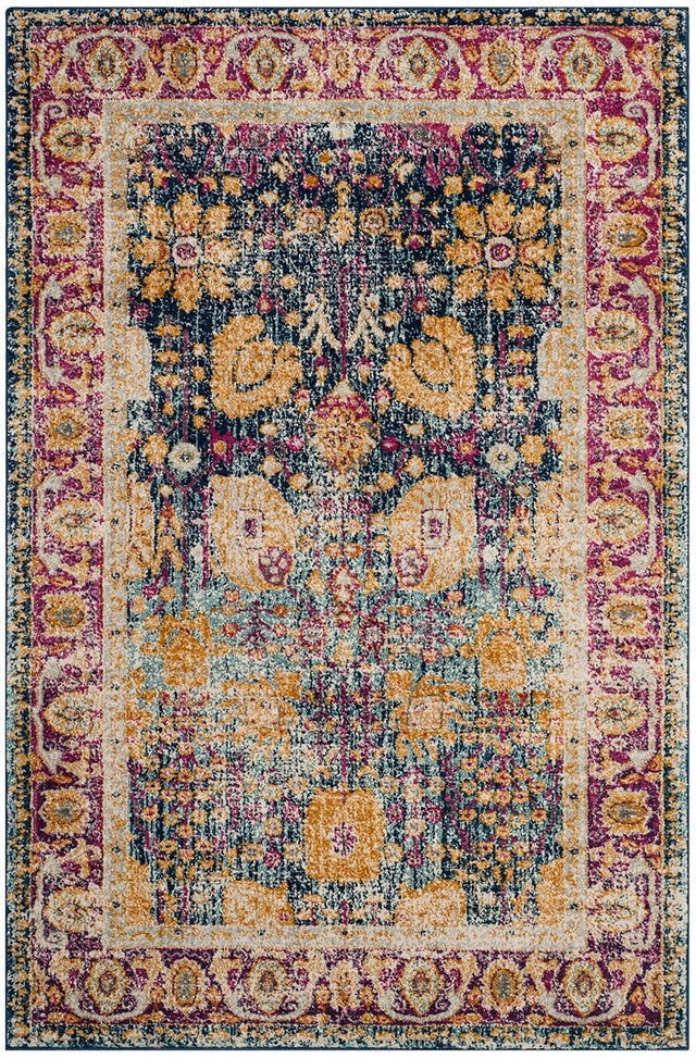 Safavieh Granada Gra350A Blue / Fuchsia Rugs - Safavieh - gra350a - 3