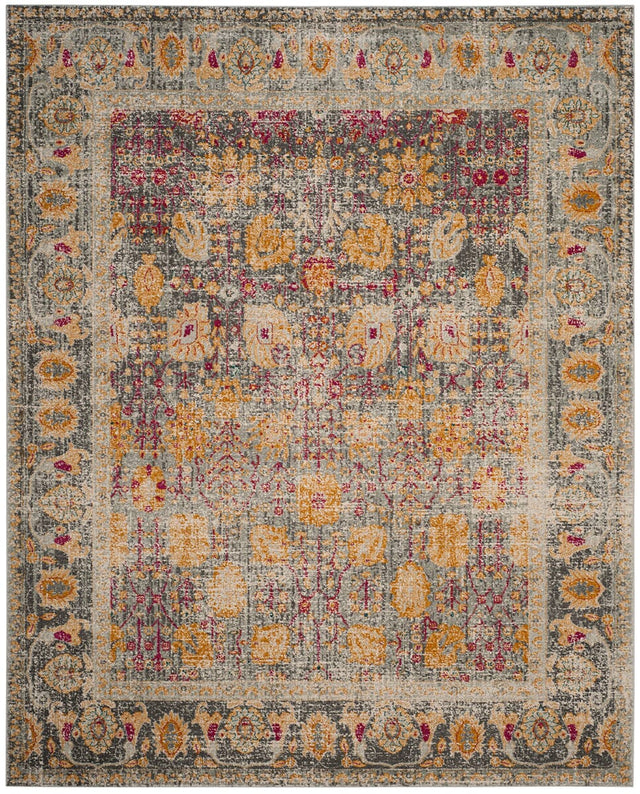 Safavieh Granada Gra350B Light Grey / Multi Rugs - Safavieh - gra350b - 3