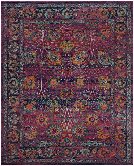 Safavieh Granada Gra352D Fuchsia / Multi Rugs - Safavieh - gra352d - 3