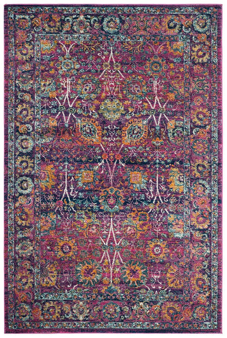 Safavieh Granada Gra352D Fuchsia / Multi Rugs - Safavieh - gra352d - 3