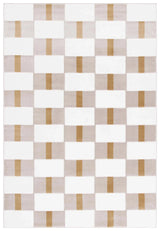 Safavieh Groove 4'-0" x 6'-0" Rug in Ivory / Gold