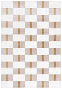 Safavieh Groove 4'-0" x 6'-0" Rug in Ivory / Gold