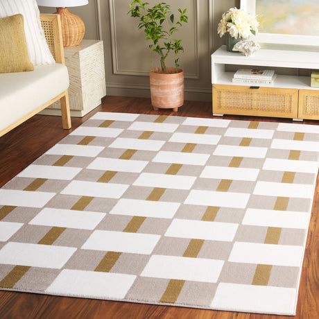 Safavieh Groove Grv102A Ivory/Gold Rug - Safavieh - grv102a - 4