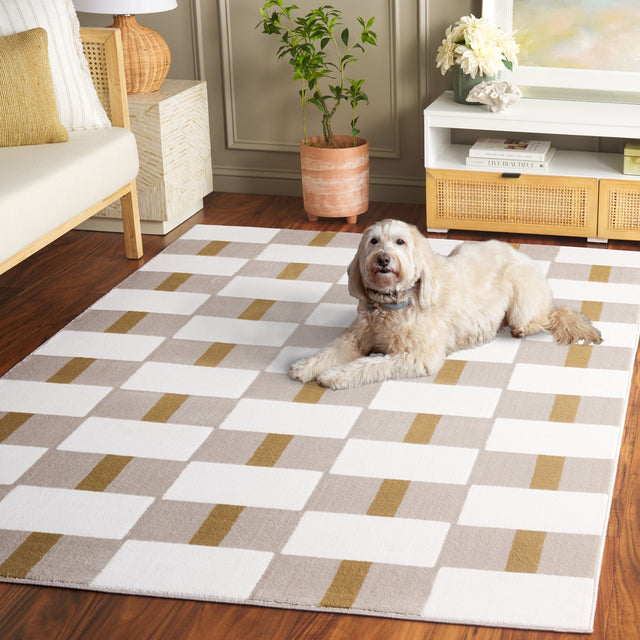 Safavieh Groove Grv102A Ivory/Gold Rug - Safavieh - grv102a - 4