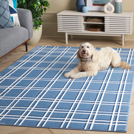 Safavieh Groove Grv106M Blue/Ivory Rug - Safavieh - grv106m - 4