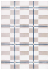 Safavieh Groove 4'-0" x 6'-0" Rug in Ivory / Blue