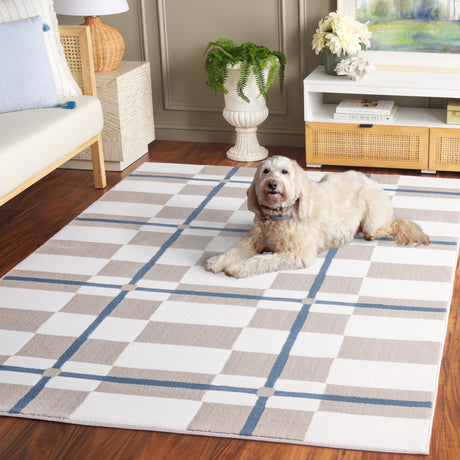 Safavieh Groove Grv114A Ivory/Blue Rug - Safavieh - grv114a - 4
