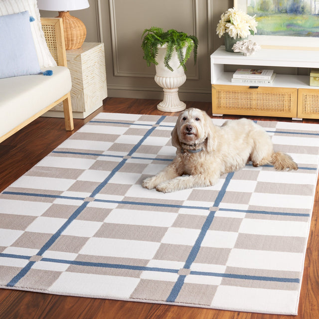 Safavieh Groove Grv114A Ivory/Blue Rug - Safavieh - grv114a - 4