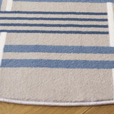 Safavieh Groove 6'-7" x 6'-7" Rug in Beige / Blue