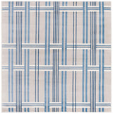Safavieh Groove 6'-7" x 6'-7" Rug in Beige / Blue