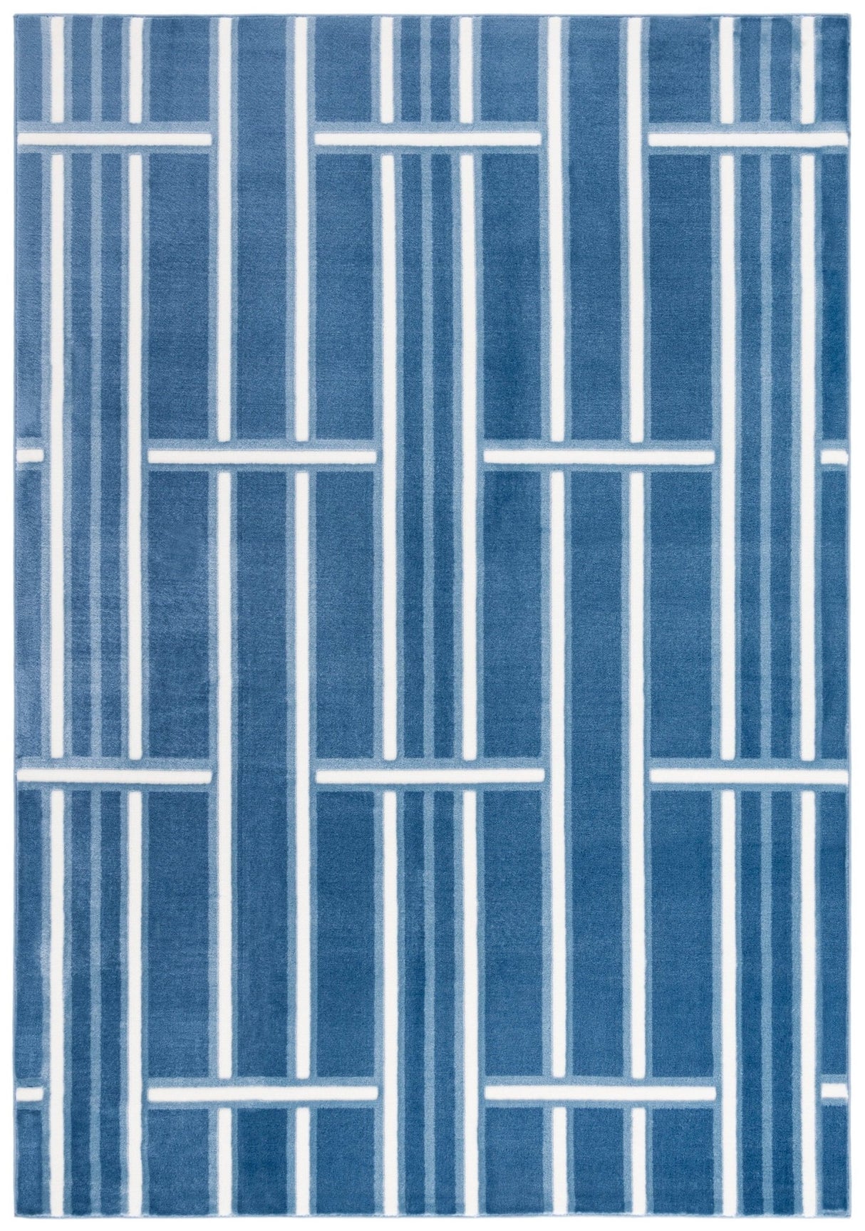 Safavieh Groove Grv118M Blue/Ivory Rug - Safavieh - grv118m - 4