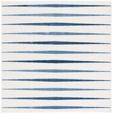 Safavieh Groove 6'-7" x 6'-7" Rug in Ivory / Blue