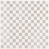 Safavieh Groove 6'-7" x 6'-7" Rug in Ivory / Beige