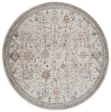 Safavieh Grove 6'-7" x 6'-7" Rug in Ivory / Rust Blue