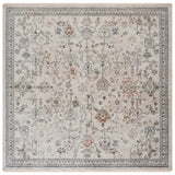 Safavieh Grove 6'-7" x 6'-7" Rug in Ivory / Rust Blue