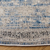 Safavieh Grove 6'-7" x 6'-7" Rug in Blue / Beige