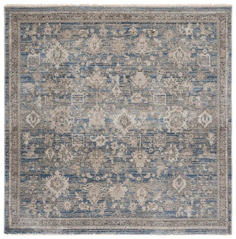 Safavieh Grove 6'-7" x 6'-7" Rug in Blue / Beige