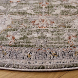 Safavieh Grove 6'-7" x 6'-7" Rug in Green / Grey