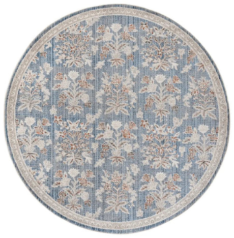 Safavieh Grove 6'-7" x 6'-7" Rug in Blue / Ivory